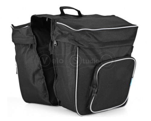 Велосипедная сумка на багажник Sahoo 14154-В 2x30 литров