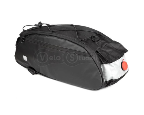 Велосипедна сумка на багажник Sahoo 142003 10 літрів з мигалкою