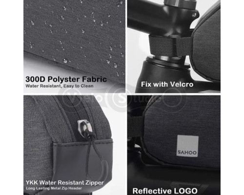 Велосипедна сумка Sahoo Urban 121468 1 літр