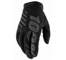 Зимові рукавички 100% BRISKER Glove [Black], S (8)