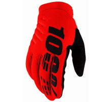 Зимові рукавички 100% BRISKER Glove [Red], S (8)