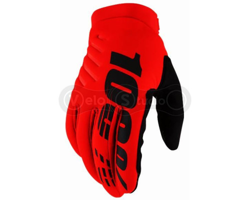 Зимние перчатки 100% BRISKER Glove [Red], XXL (12)