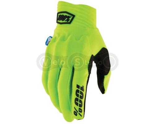 Рукавички Ride 100% COGNITO Smart Shock Glove [Fluo Yellow], L (10)