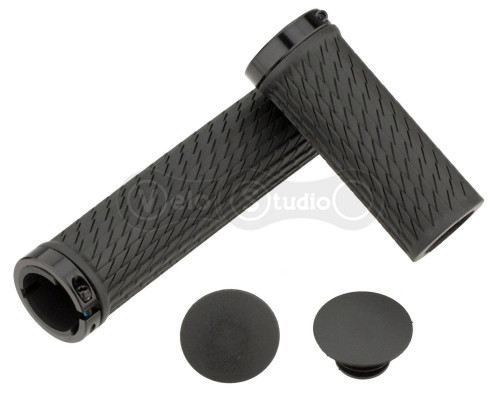 Грипси SRAM Locking TwistLoc 77/125 мм Black Clamps