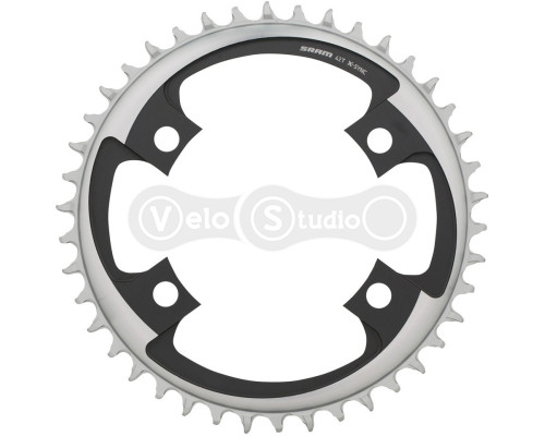 Зірка Sram X-Sync Road 42T BCD 107 мм Blast Black