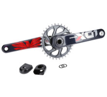 Шатуны Sram X01 Eagle Boost DUB 175 мм 32T Lunar Oxy