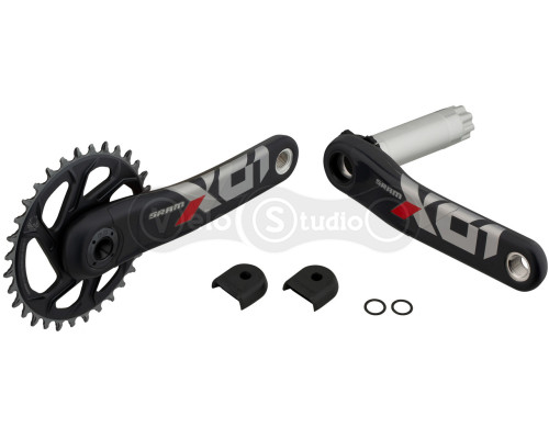 Шатуны Sram X01 Eagle Boost DUB 175 мм 32T Lunar Oxy
