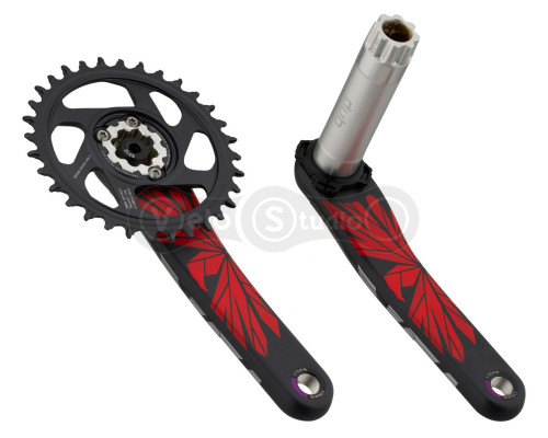 Шатуны Sram X01 Eagle DUB 170 мм 32T Lunar Oxy
