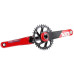 Шатуни Sram X01 All Downhill DUB83 165 мм 34T Red