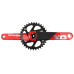 Шатуни Sram X01 All Downhill DUB83 165 мм 34T Red