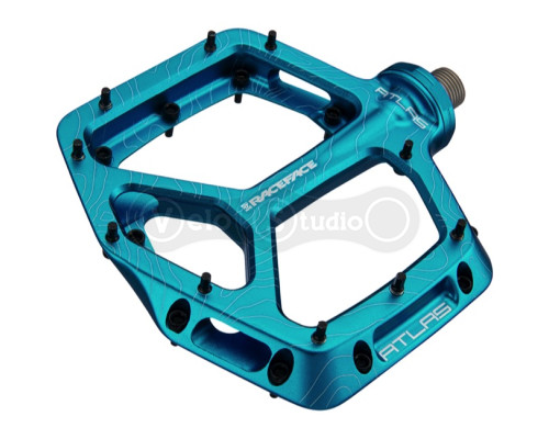 Педалі Race Face Atlas 22 бірюзові