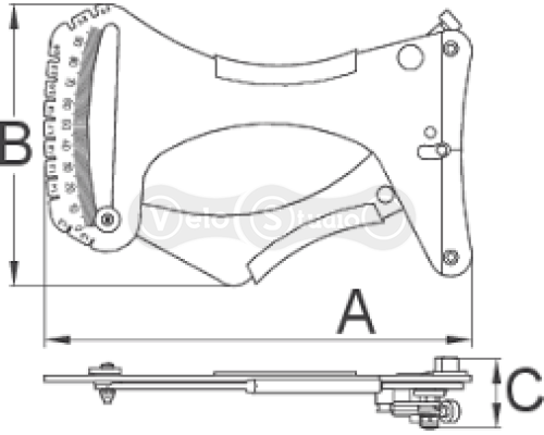 Вимірник натягу спиць Unior Tools