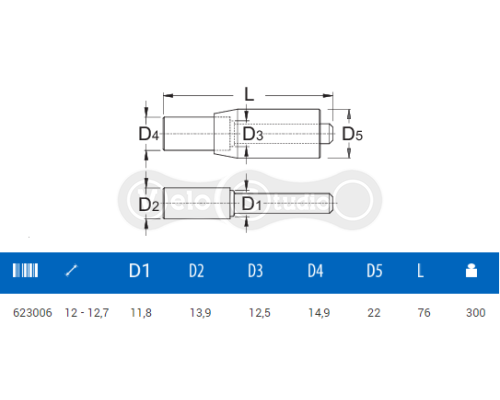 Съёмник Unior Tools бушингов (втулок) амортизатора