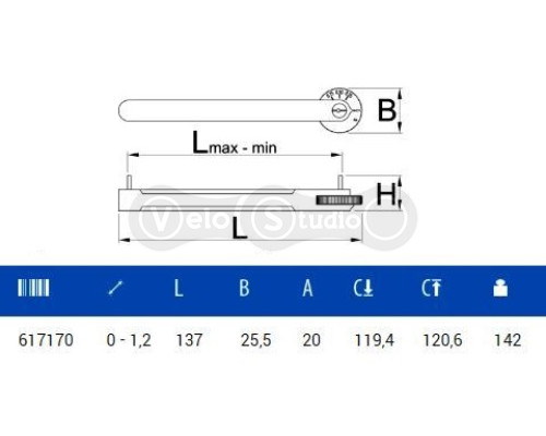 Индикатор износа цепи Unior Tools Pro
