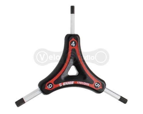 Шестигранники Unior Tools 2x2,5x3 Red