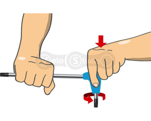 Шестигранник Unior Tools 2.5 мм