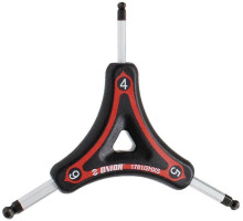 Закруглені шестигранники Unior Tools 4x5x6 мм Red