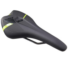 Седло Merida Comp CC Sport 282x155 чёрное зелёное