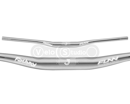 Кермо FUNN Fatboy 35 785 мм підйом 18 мм сріблястий