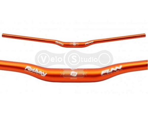 Руль FUNN Fatboy 31,8 ширина 810 мм подъем 15 мм оранжевый