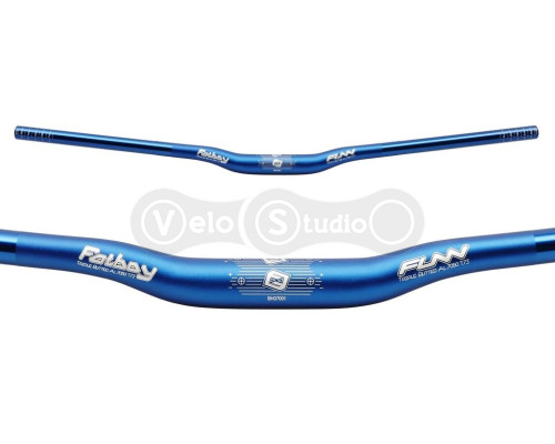 Кермо FUNN Fatboy 31,8 ширина 810 мм підйом 15 мм синій