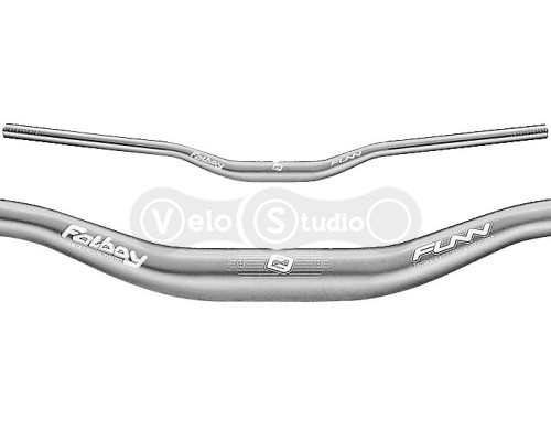 Кермо FUNN Fatboy 31,8 ширина 810 мм підйом 7 мм сріблястий