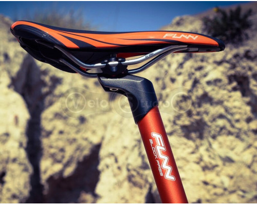 Сідло FUNN ADLIB CrMo 285x132 оранжеве