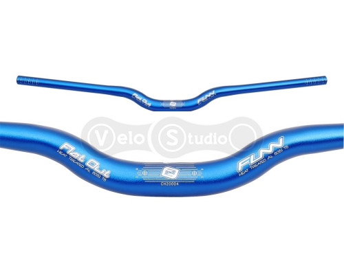 Кермо FUNN Full On 31,8 ширина 785 мм підйом 30 мм синій