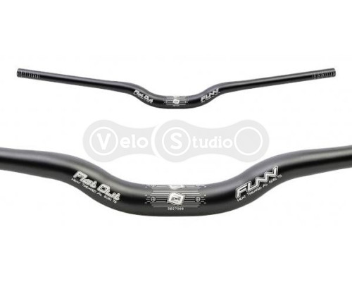 Руль FUNN Flat Out 31,8 ширина 750 мм подъём 30 мм чёрный