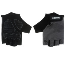 Вело рукавички ONRIDE Hold 20 UA з гелем сірі розмір M