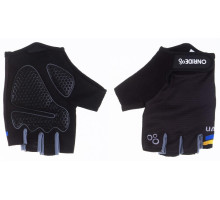 Вело рукавички ONRIDE Hold 20 UA із гелем Black розмір S