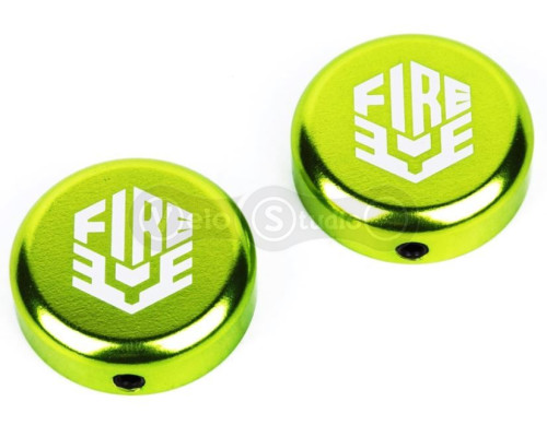 Заглушки керма FireEye FE-End Cap алюмінієві зелені