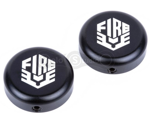 Заглушки керма FireEye FE-End Cap алюмінієві чорні