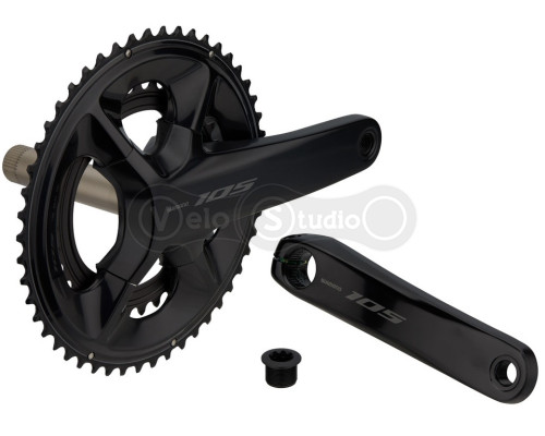 Шатуни Shimano FC-R7100 105 Hollowtech II 175 мм 50Х34 2x12 швидкостей