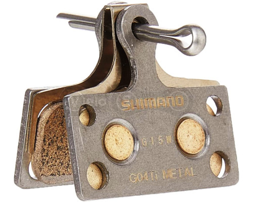 Тормозные колодки Shimano G04TI металл (XTR/XT/SLX/ALFINE)