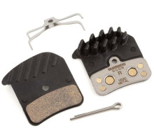 Тормозные колодки Shimano H03C +радиатор XT/SAINT/ZEE, металл