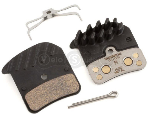 Тормозные колодки Shimano H03C +радиатор XT/SAINT/ZEE, металл