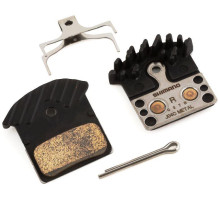 Тормозные колодки Shimano J04C +радиатор XTR/XT/SLX/ALFINE, металл