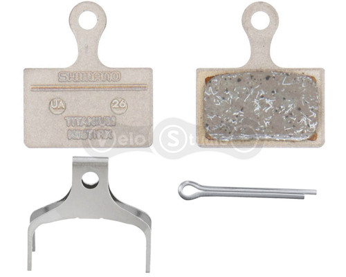 Тормозные колодки Shimano K05TI органика XTR(M9100)/DURA ACE/ULTEGRA/105/GRX