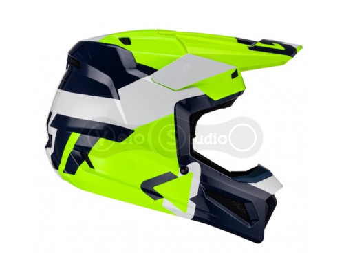 Мотошолом Leatt Helmet Moto 2.5 Lime S (55-56 см)