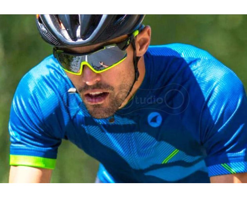 Очки Tifosi Davos Race Neon, сменные линзы Smoke/Ac Red/Clear