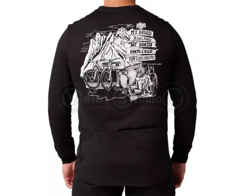 Вело джерси FOX Ranger DR Jersey чёрная размер M