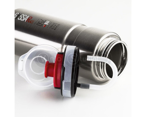 Термофляга ELITE SYSSA RACE 750мл сіра (нержавіюча сталь)