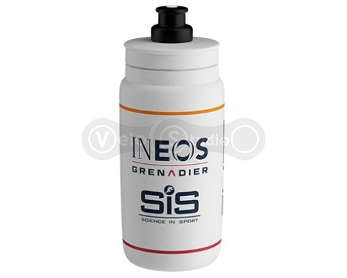 Фляга ELITE FLY TEAM INEOS 2024, біла 550 мл