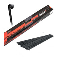 Спицы Mach1 Inox Plus черный (нержавейка) 2/268/ 10 шт