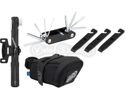 Набор PRO Medi (подседельная сумка, насос, бортировки, минитул 10 функций)