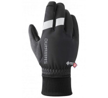 Рукавички Shimano Windstopper Primaloft чорні розм. M