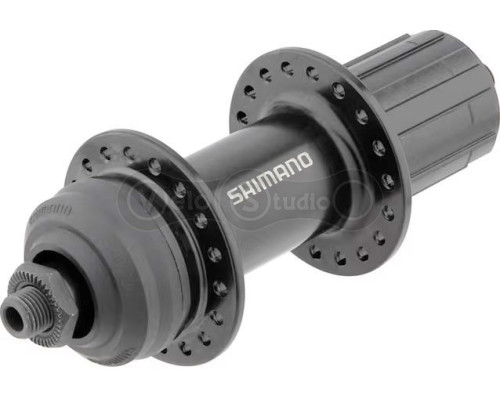 Втулка задняя Shimano FH-QС400-HM, CUES, 32отв QR, OLD: 135мм, 6 болтов