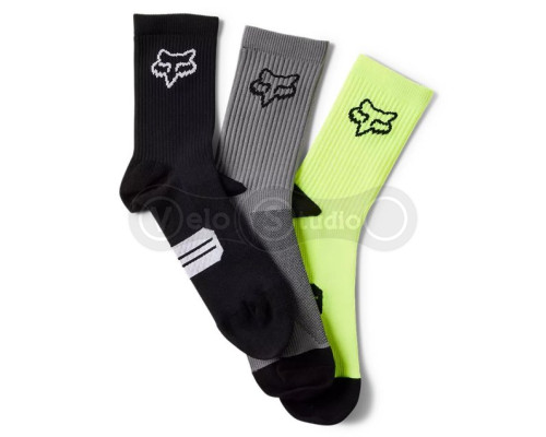 Вело шкарпетки FOX 6" Ranger Sock Miscellaneous - 3 пари S/M (38-42 розмір)