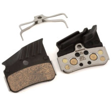 Тормозные колодки Shimano N04C + радиатор, металл, XTR/XT/SLX